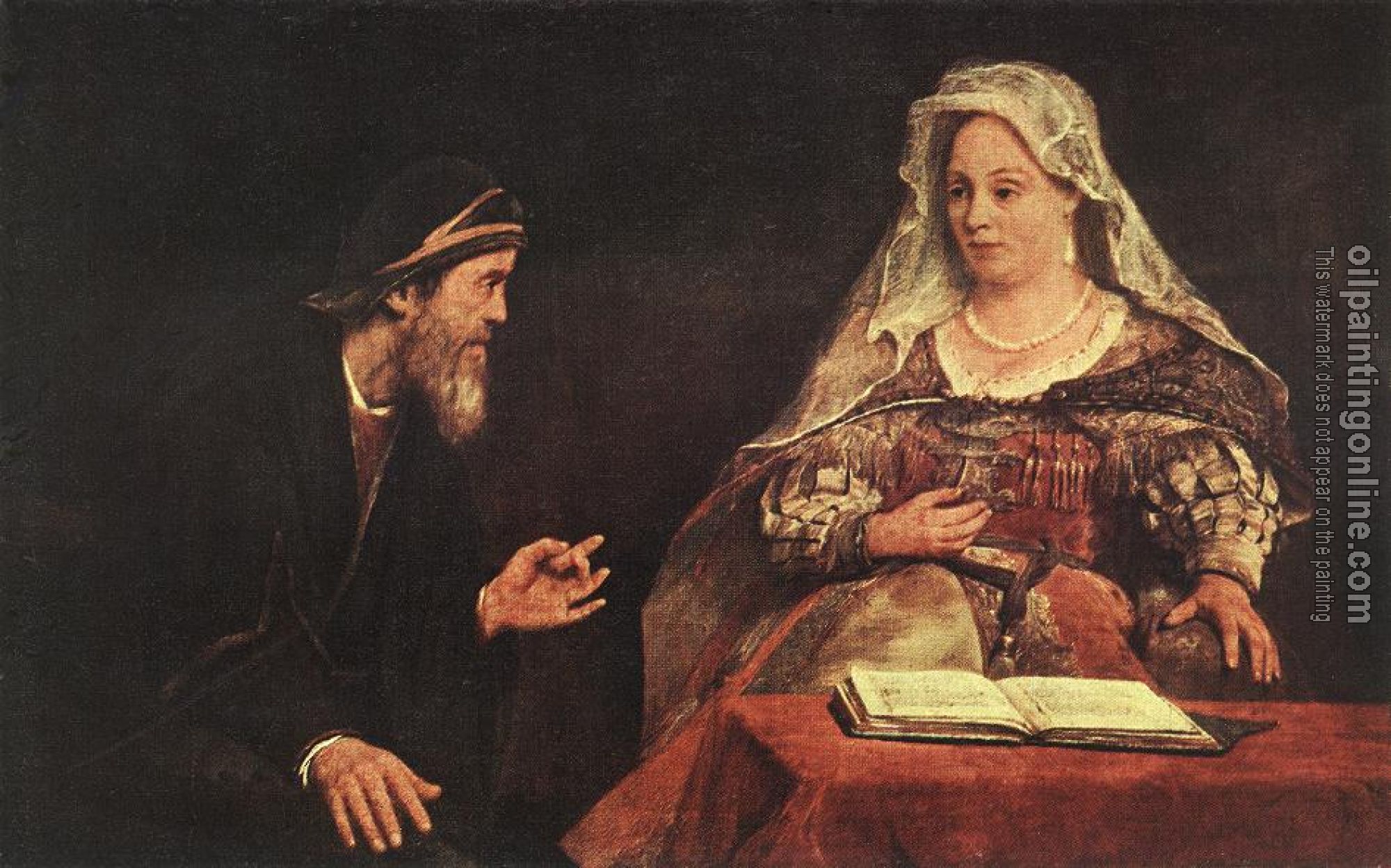 Gelder, Aert de - Esther and Mordecai